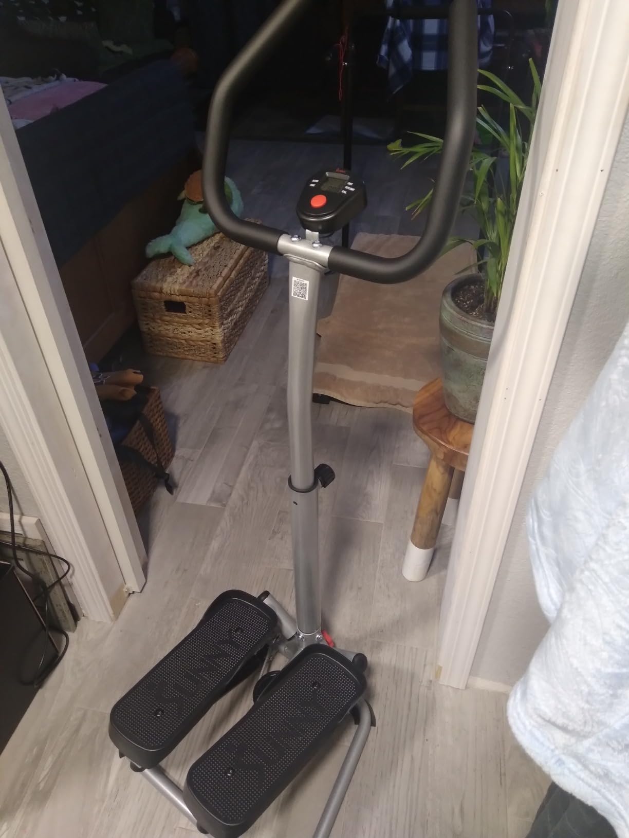 Sunny Health & Fitness Stair Stepper for Home, Smart Foldable Stair Climber customer photo 2
