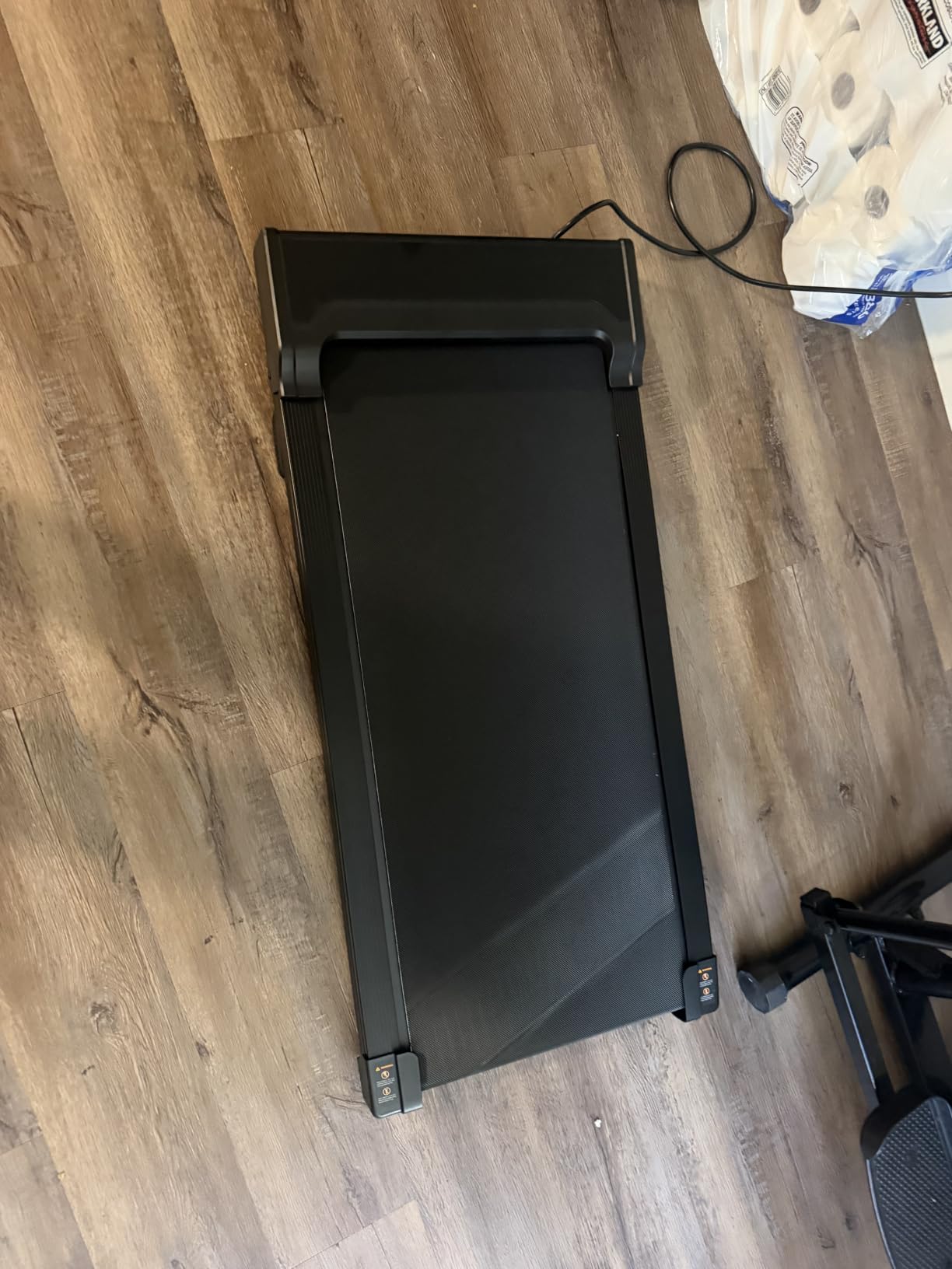 Walking Pad Treadmill for Home - Under Desk Walking and Running with Remote Control Portable Electric Machine Adjustable Slim Compact with 0.6-4.0MPH Modes Max up 265 Lbs for Home Office customer photo 1