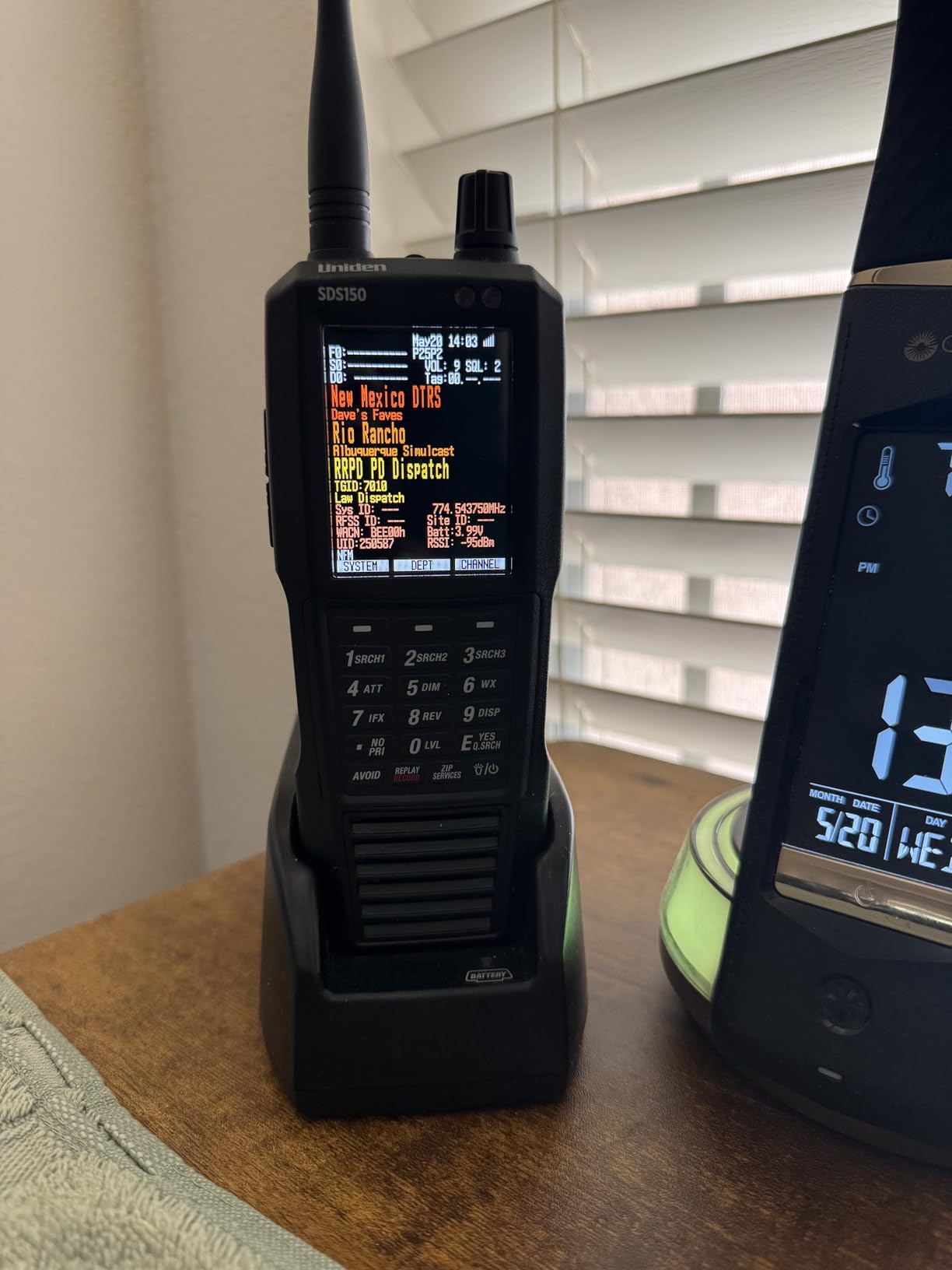 New Uniden SDS150, Our Most Advanced Digital Radio Scanner Ever, Software Defined Radio (SDR) Technology, Exceptional Performance in Simulcast and Weak-Signal environments, Built-in GPS customer photo 2
