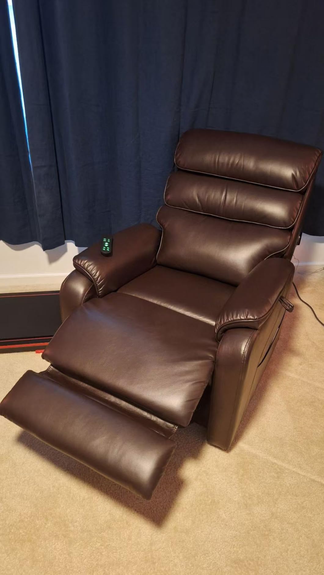 EONIX Power Lift Recliner Chair for Elderly, Massage & Heat, Large | Assist with Standing, Infinite Position, Lay Flat, USB Ports, 3.1