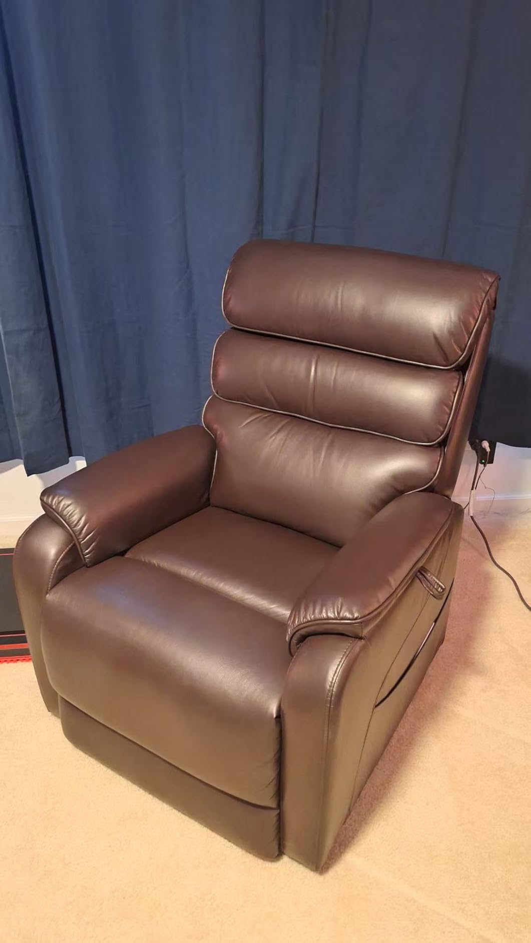 EONIX Power Lift Recliner Chair for Elderly, Massage & Heat, Large | Assist with Standing, Infinite Position, Lay Flat, USB Ports, 3.1