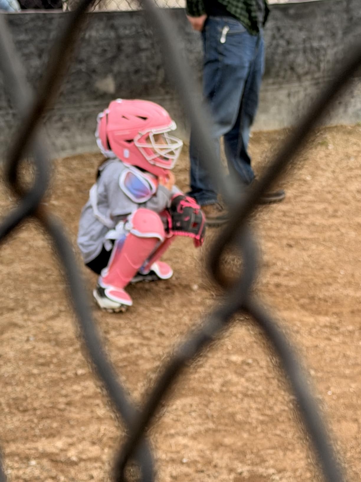 Easton | Jen Schro My Very First Youth Softball Catcher's Set | Helmet, Leg Guards & Chest Protector Included customer photo 1