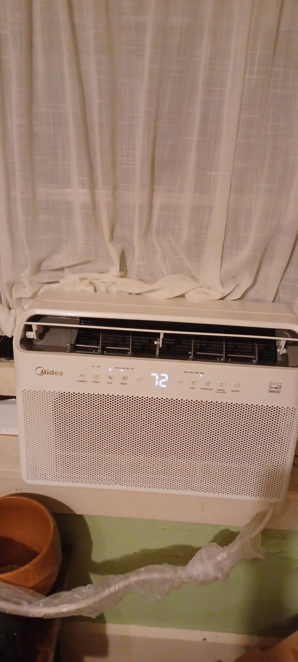 Midea 12,000 BTU U Shaped Window Air Conditioner, Cools up to 550 Sq Ft | Ultra Quiet U-Shaped Design, Inverter Control, Open Window Flexibility, Alexa/Google Assistant, 37% Energy Savings, 2026 New customer photo 2