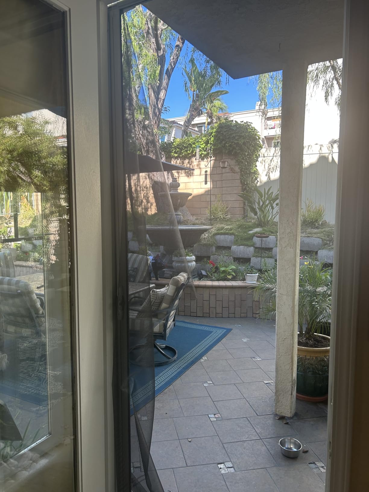 Genius Cool Retractable Screen Doors for Single Door - Roll Away Retractable Screen Doors for Front Door - Standard Width (32 in to 36 in) x Height 80 in - No Drill Easy Install, Black customer photo 2