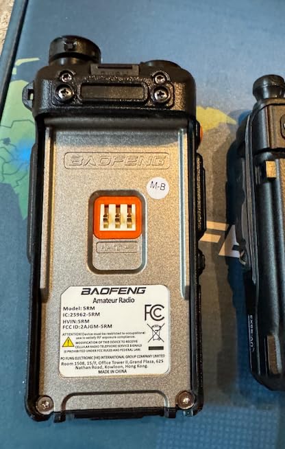 Baofeng Radio UV-5RM Ham Radio Handheld UV5R Long Range Walkie Talkies | NOAA Weather | Rechargeable | Programming Cable & Earpiece | 999 Channels for Emergency, Survival, Hunting, Camping (2 Pack) customer photo 1
