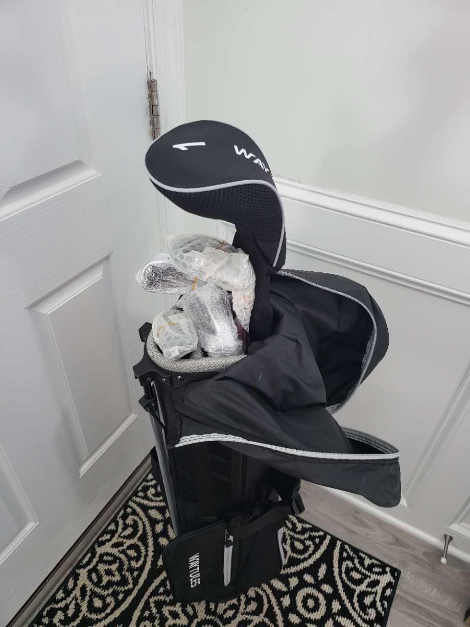 6-8-Piece Complete Golf Club Set for Men - Adult Golf Clubs with Stand Bag, Driver, Hybrid, 5/7/9/P Irons & Putter, Right Handed customer photo 1