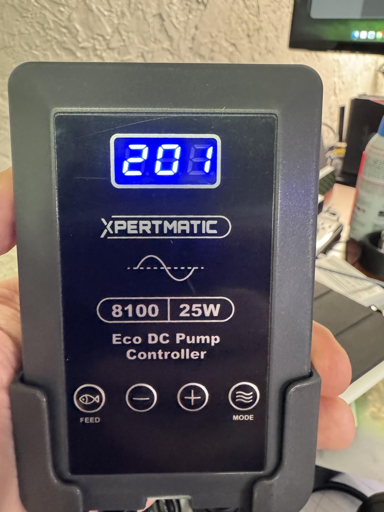 XPERTMATIC 925 GPH DC 25W Aquarium Pump, Variable Speed Return Pump | 11.5 ft Max Head, Ultra Quiet, 20-Level Adjustable Flow with 3 Modes, Submersible & Dry-Run Protection customer photo 1