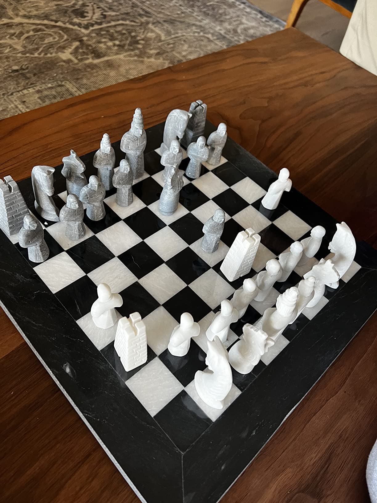 Radicaln Marble Chess Set 15