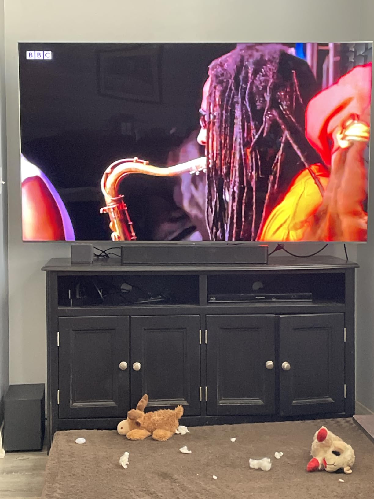 ULTIMEA Sound Bar with Wireless Subwoofer, App Control, for Home Theater | 240W Peak Power, VoiceMX & BassMX, 2.1ch Soundbar for Smart TV, Adjustable Bass, HDMI, Optical, Bluetooth 6.0, Poseidon M30 customer photo 2
