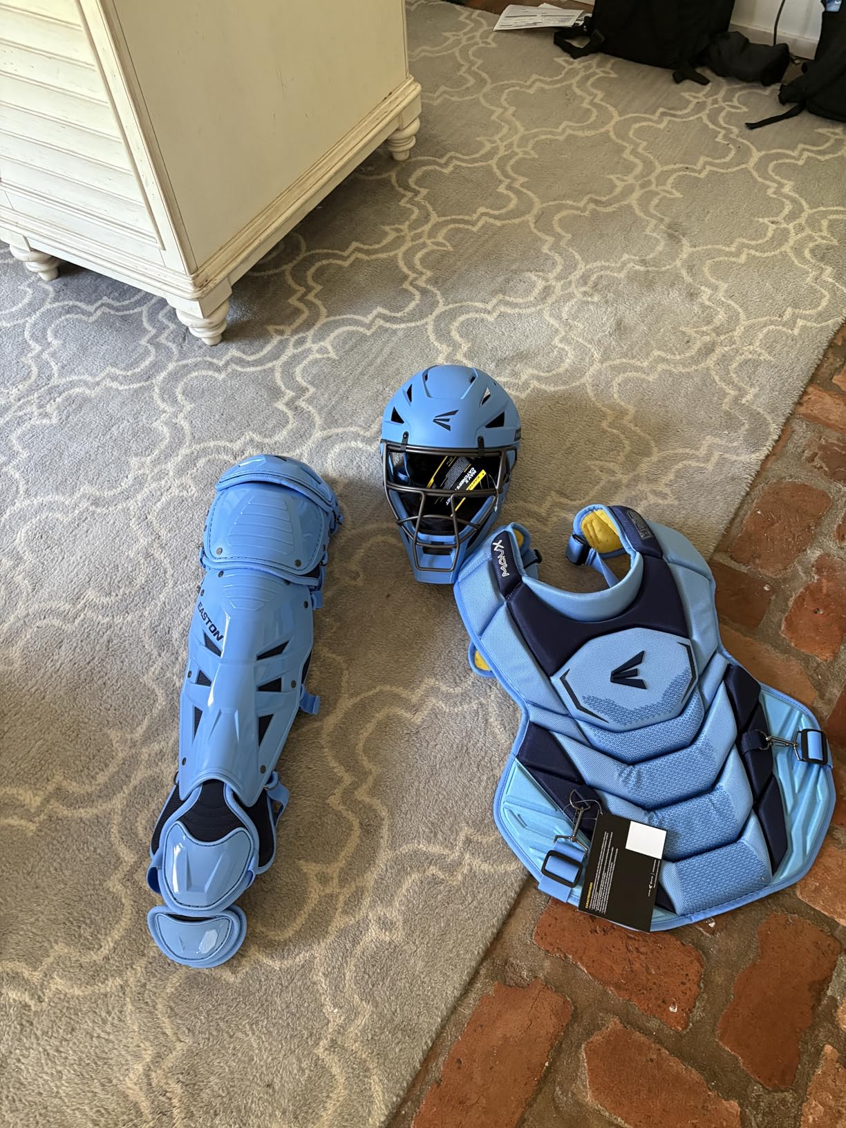 MAV X Series Baseball Catcher's Set | NOCSAE Certified customer photo 1