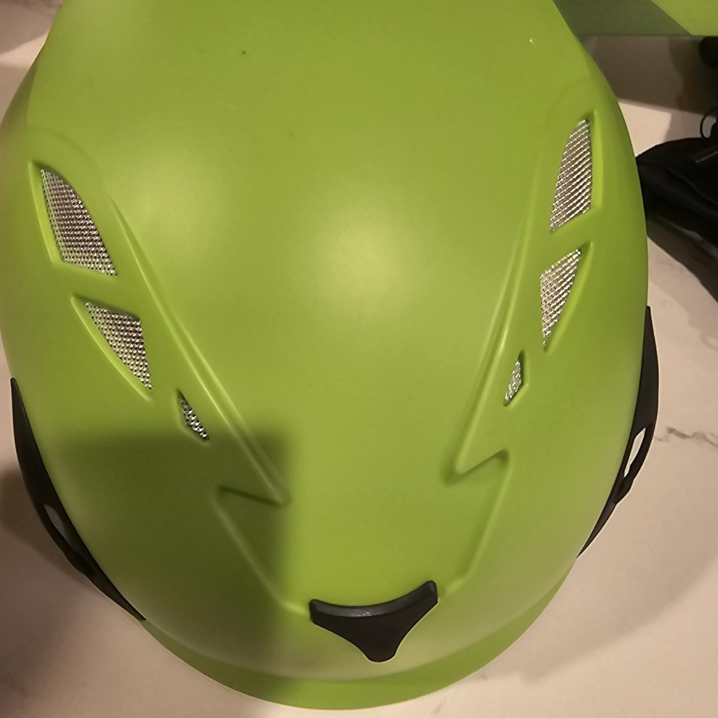 Land Helmets ClimbPro Helmet EN 12492 Vented for Rock Climbing - Durable, Lightweight Shell, Adjustable Chin Strap customer photo 2