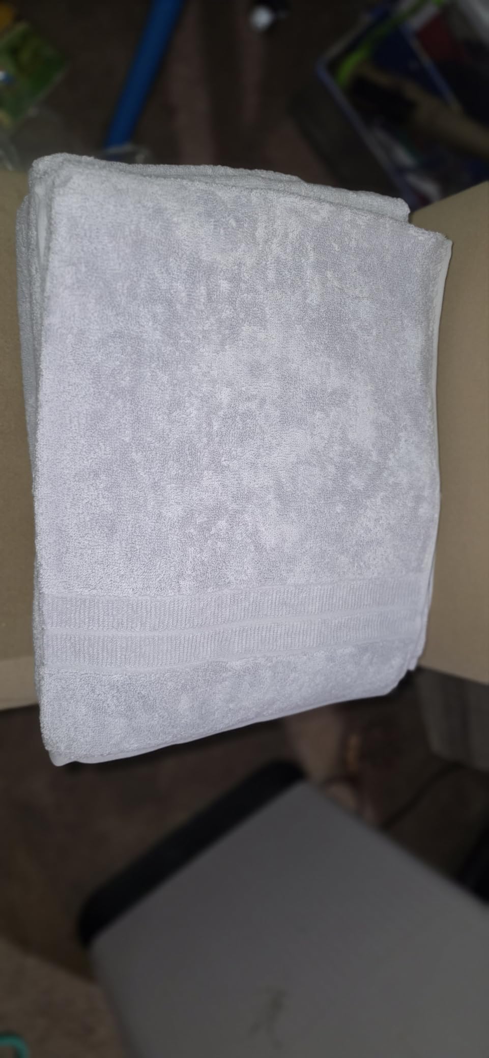 California Design Den Organic Cotton 6 Pc Bath Towel Set, Bright White | 100% Organic Turkish Cotton, 6-Pc Set: 2 Bath, 2 Hand Towels, 2 Washcloths, 550 GSM, GOTS Certified, Quick-Dry & Absorbent customer photo 2