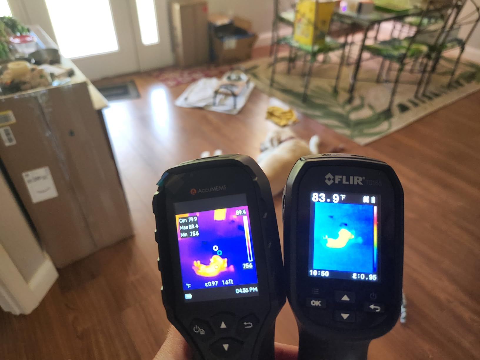 GT14S Thermal Imaging Camera with Edge Enhancement, Thermometer Mode | Infrared Camera -4°F to 1202°F Range, 240g Compact Design, 25Hz Image Frequency, 14H Runtime for HVAC/Home Inspection customer photo 1