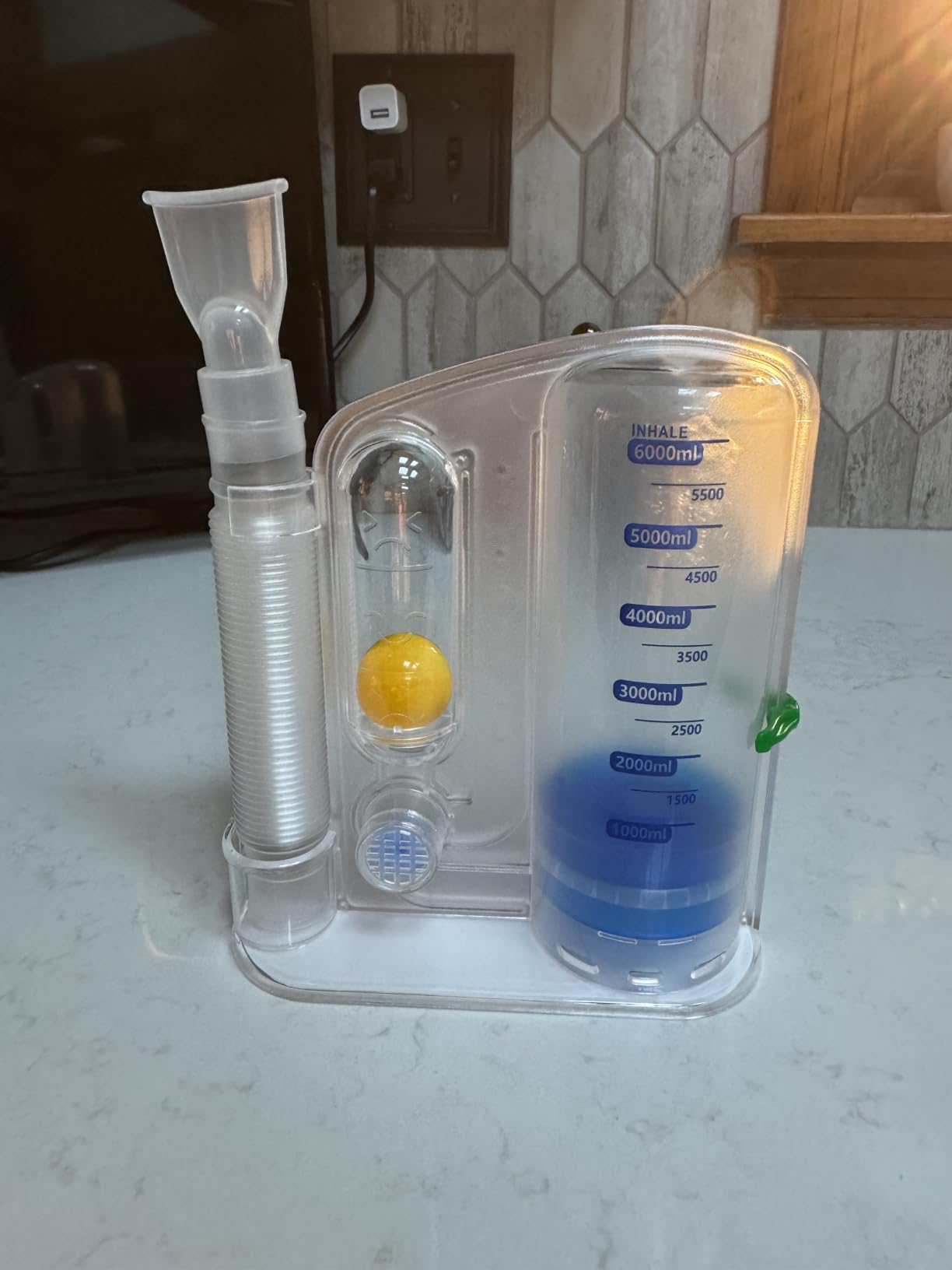 Incentive Spirometer, Breathing Exercise Device for Lungs, Lung Exerciser Device customer photo 2