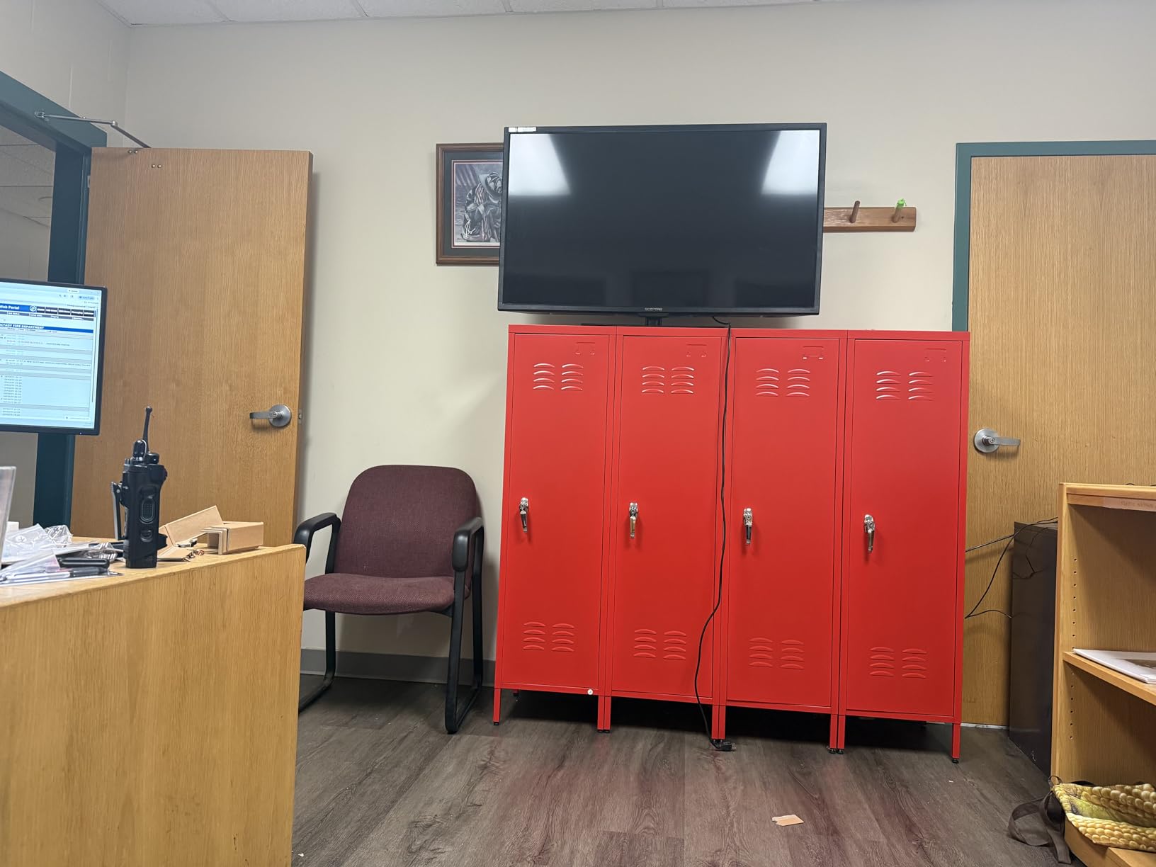 SUPEER Metal Lockers for Employees with 9 Doors,Lockable Metal Locker with Keys and Card Slot,Office Storage Locker for School Gym Home,15.79