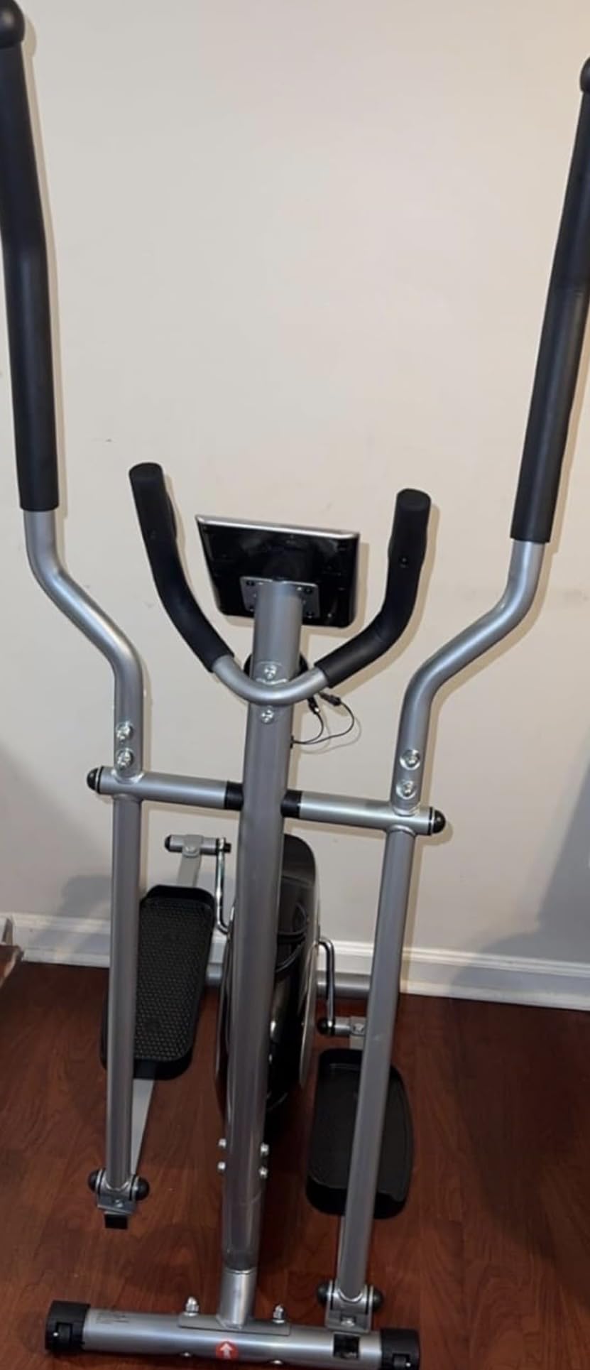 THERUN Elliptical Machine for Home, Hyper-Quiet Elliptical Exercise Machine, Compact Elliptical Trainer w/16 Levels Adjustable Resistance, 13.2LBS Flywheel, Pulse Sensor, LCD Monitor customer photo 1