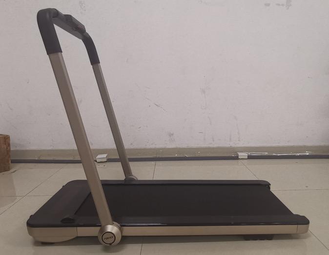 ANCHEER Foldable Manual Treadmill for Home, 20% Incline Walking Pad with Handle Bar, 500 LBS Capacity Non-Electric Treadmill, Quiet Walking Pad Treadmill with LCD Digital Monitor, for Indoor & Outdoor customer photo 1