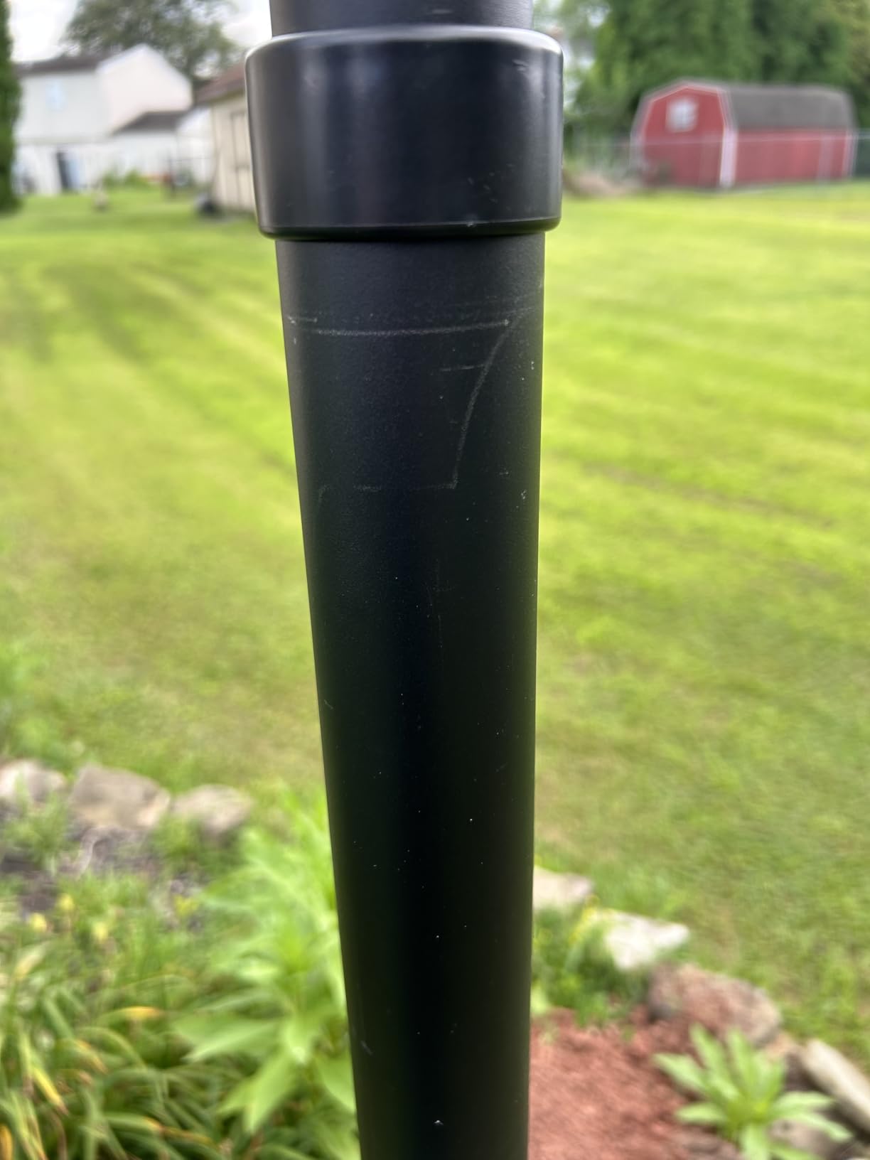 20 FT Heavy Duty Telescoping Flag Pole, 120MPH Wind Test 9 Gauge customer photo 2