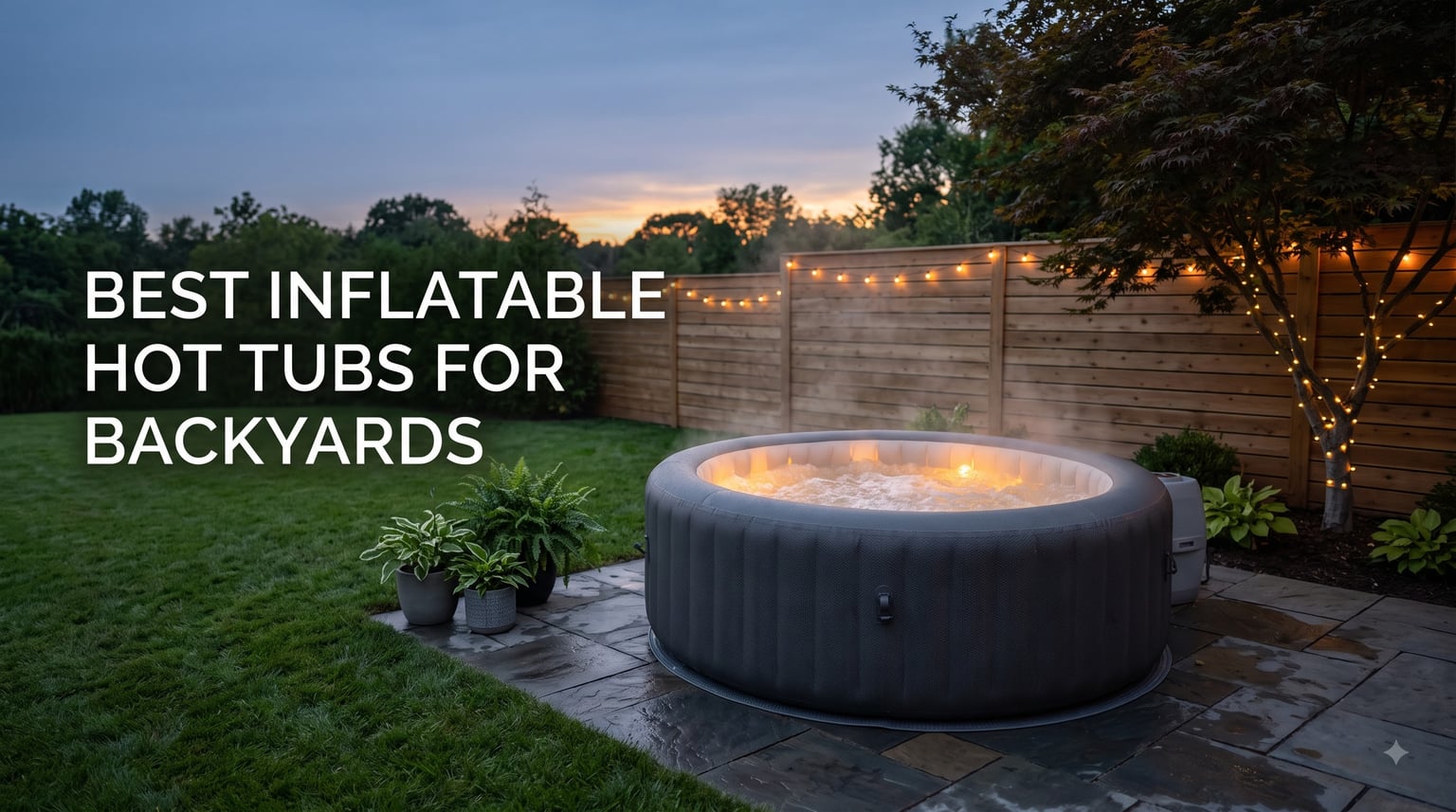 best inflatable hot tubs for backyards