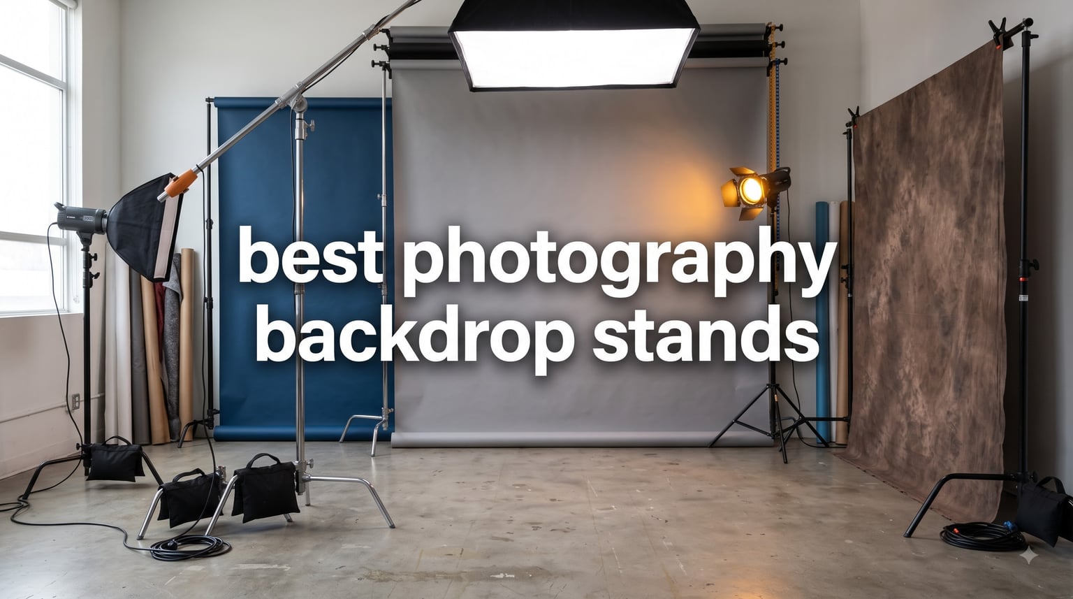best photography backdrop stands