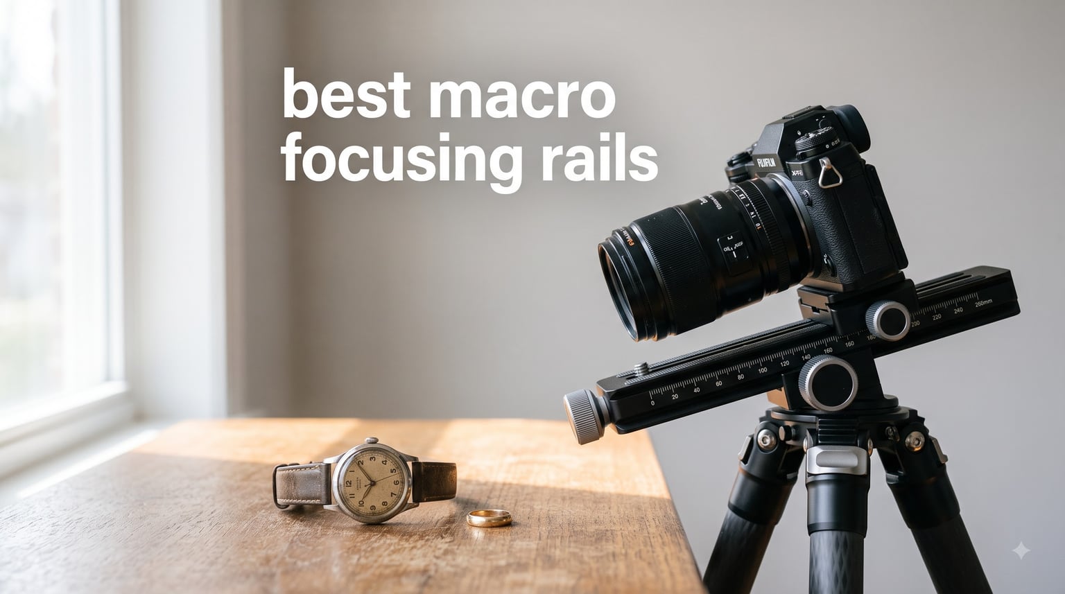 best macro focusing rails