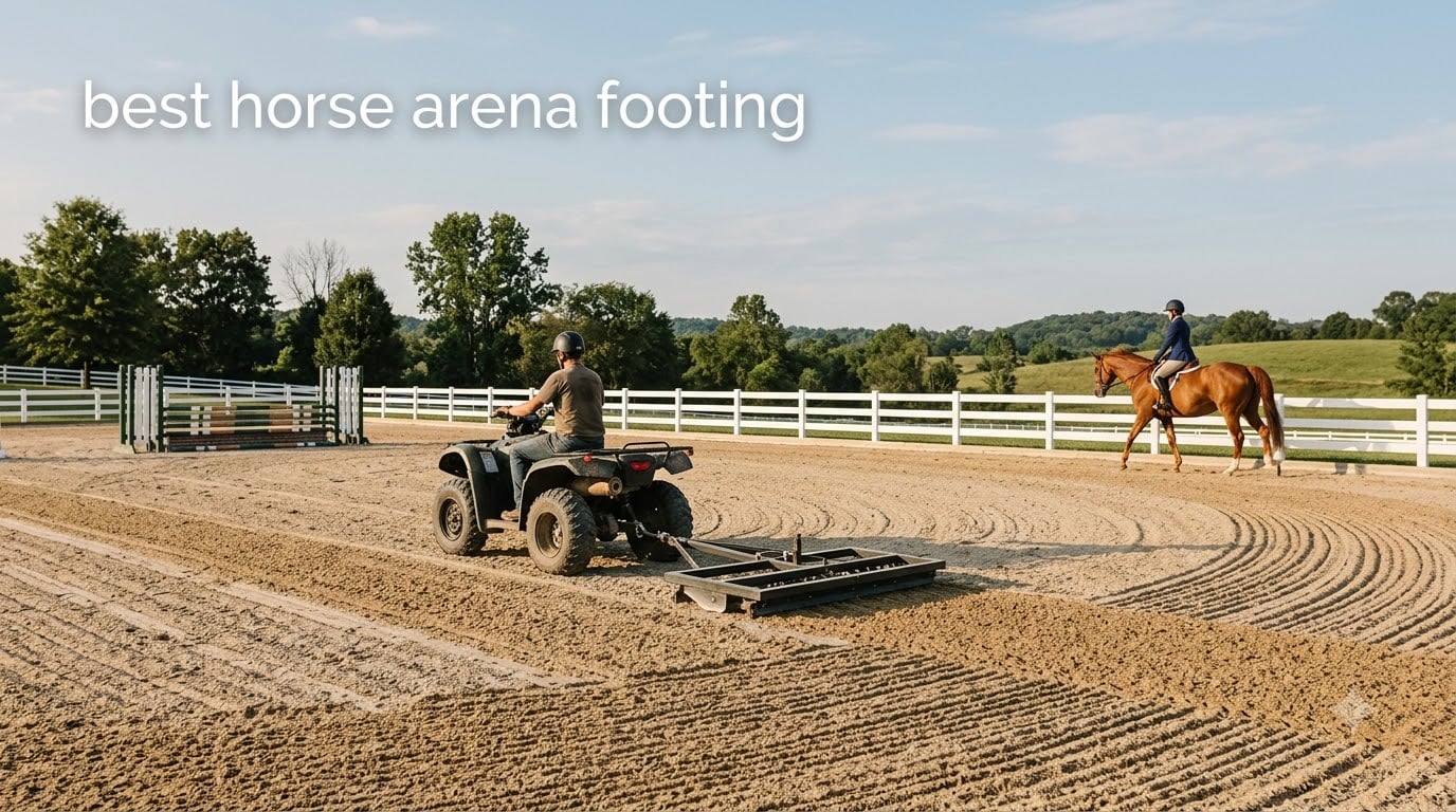 best horse arena footing