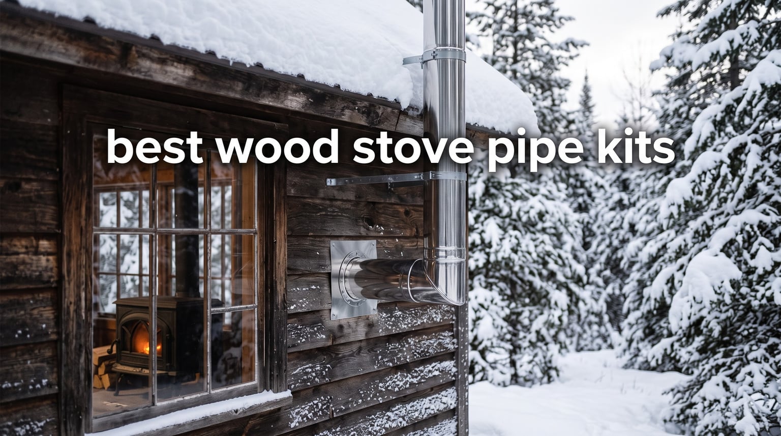 best wood stove pipe kits