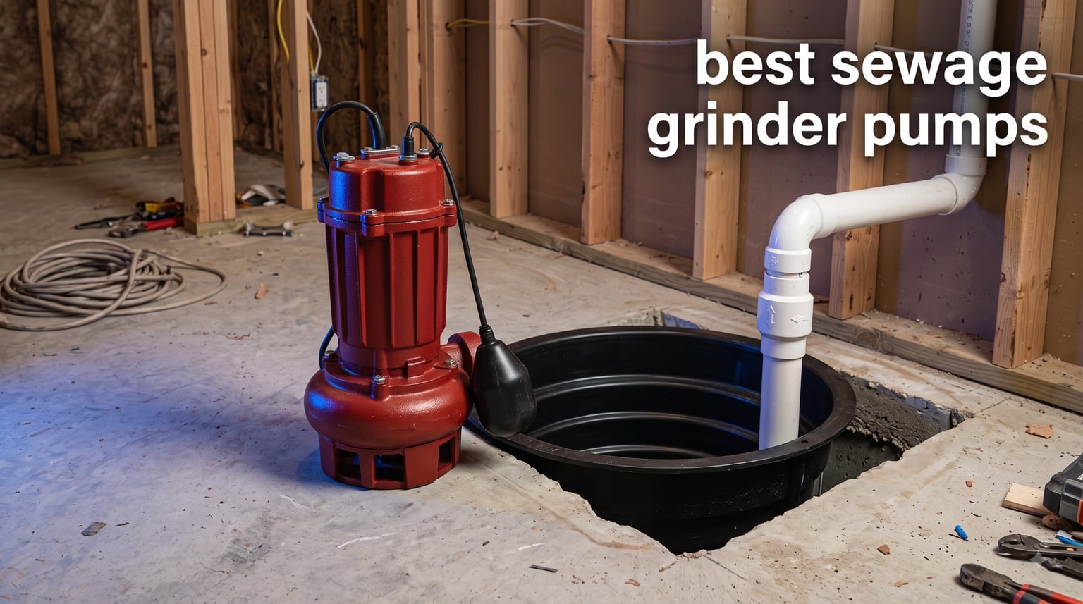 best sewage grinder pumps