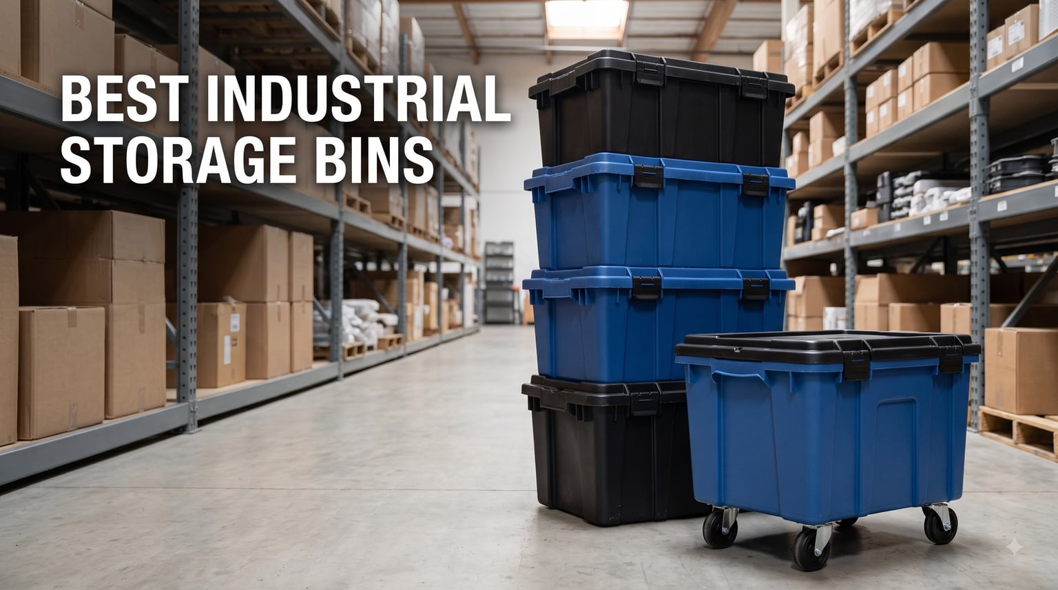 best industrial storage bins