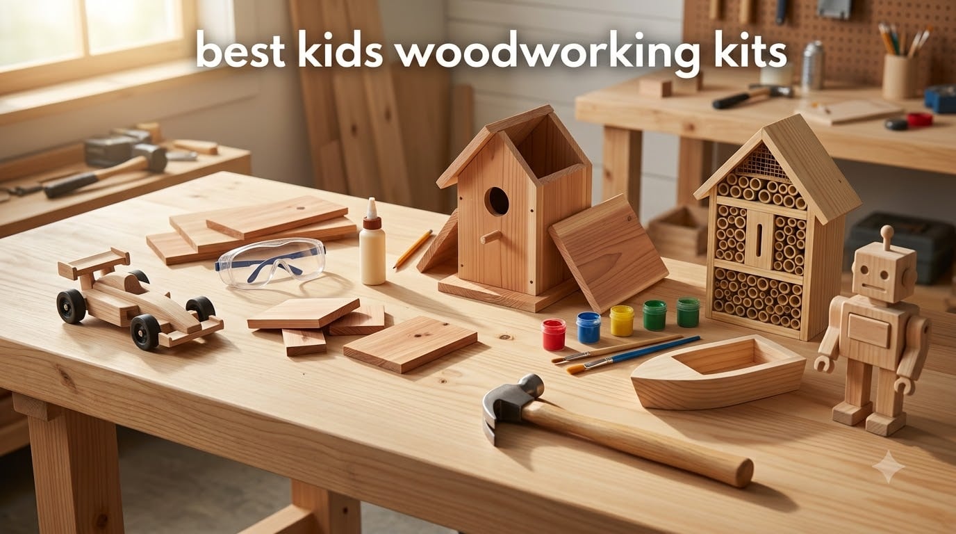 best kids woodworking kits