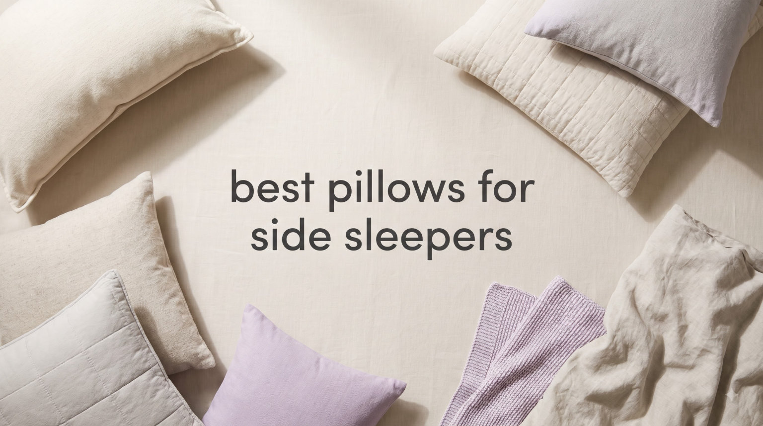 best pillows for side sleepers