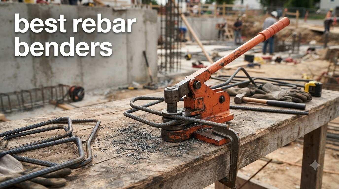 best rebar benders