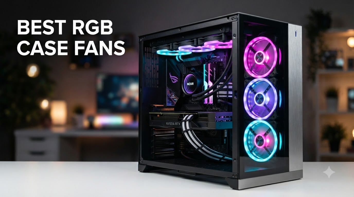 best rgb case fans