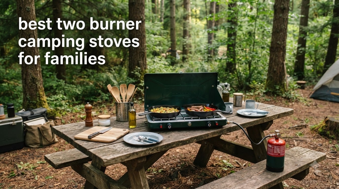 best two burner camping stoves for families