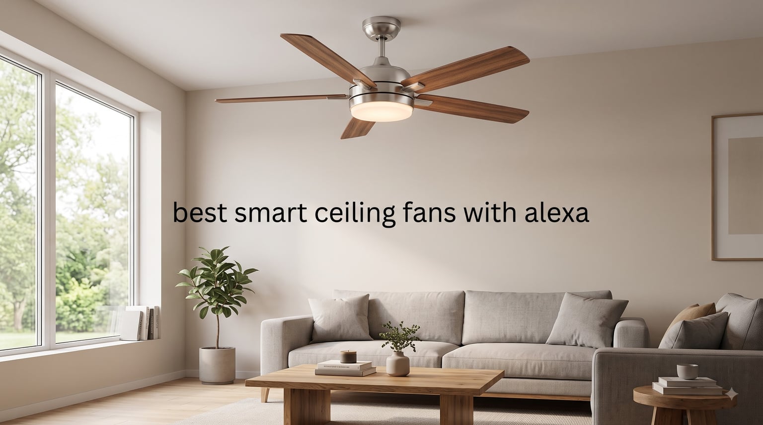 best smart ceiling fans with alexa
