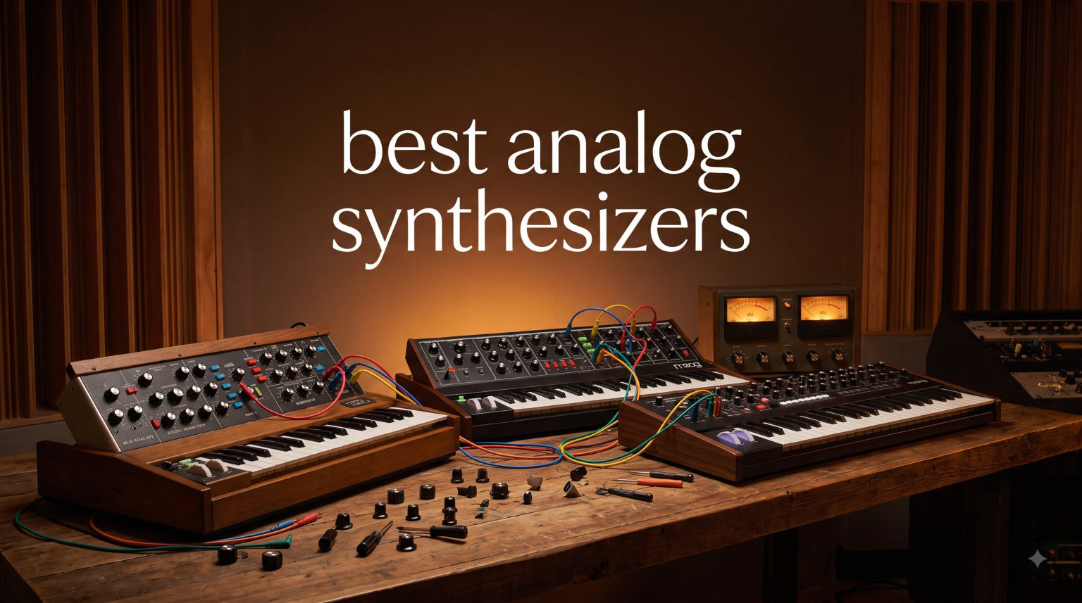 best analog synthesizers