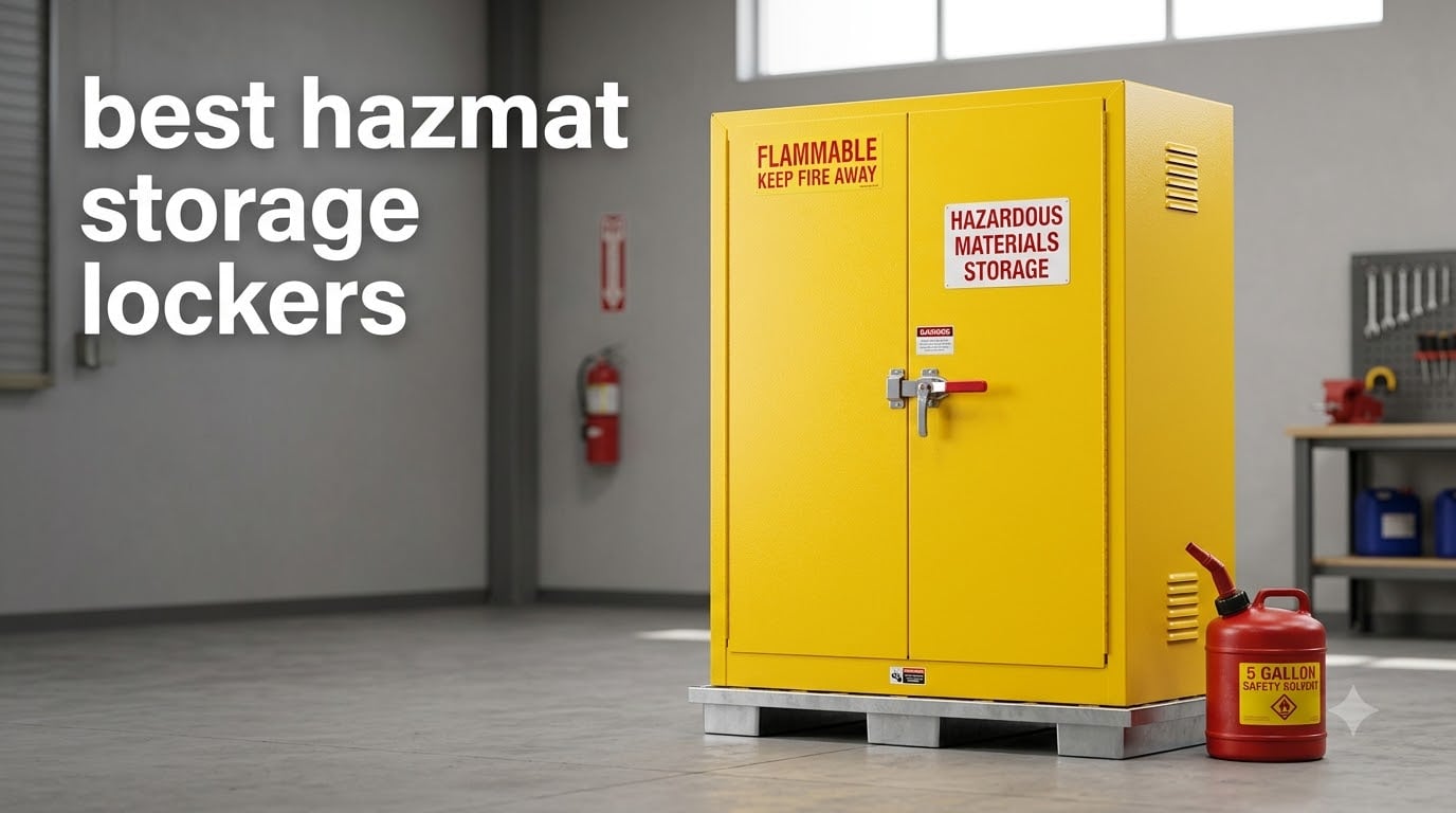 best hazmat storage lockers