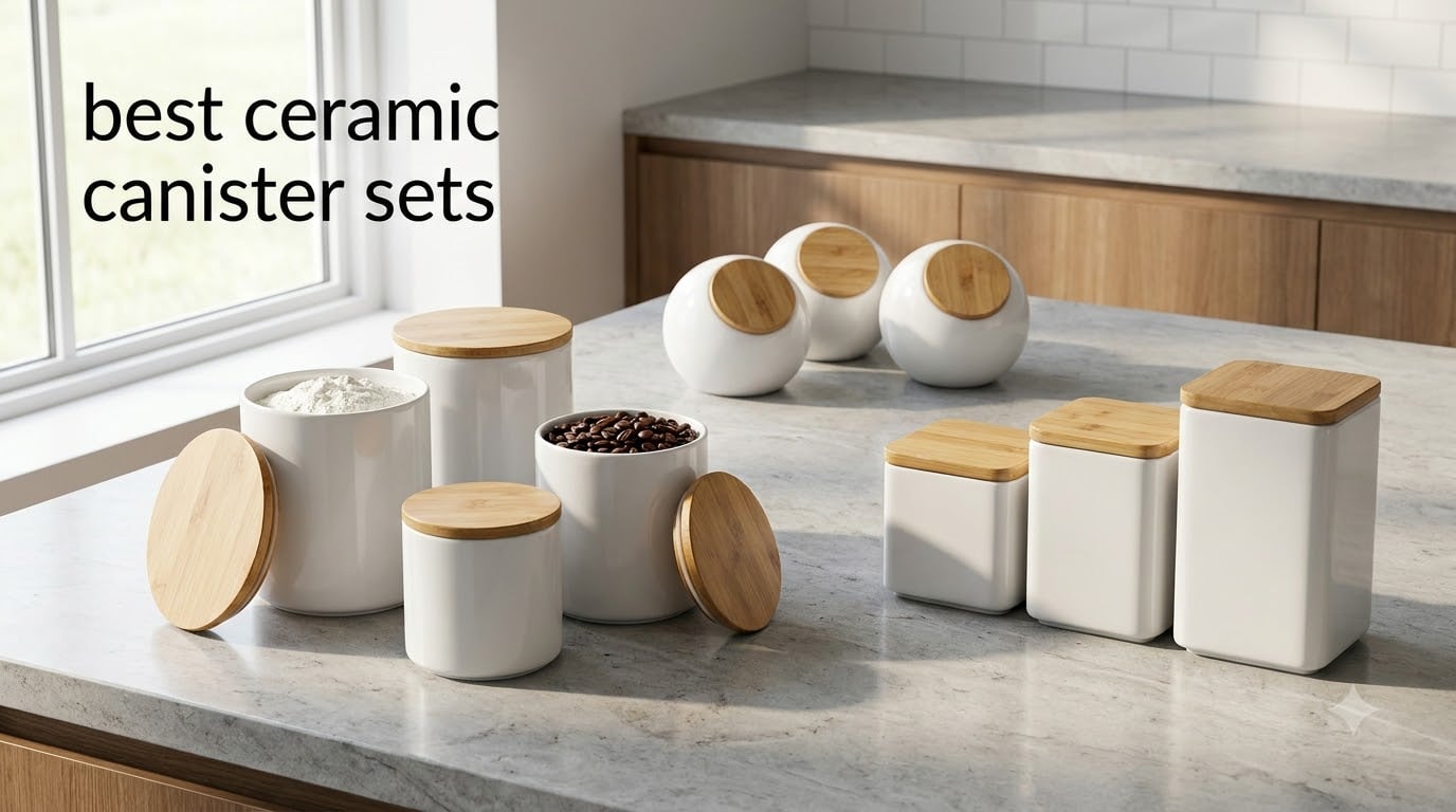 best ceramic canister sets