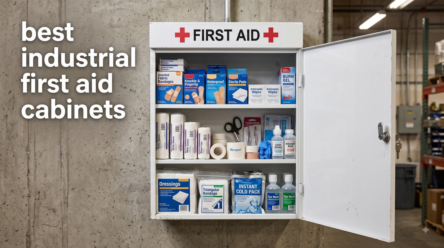 best industrial first aid cabinets