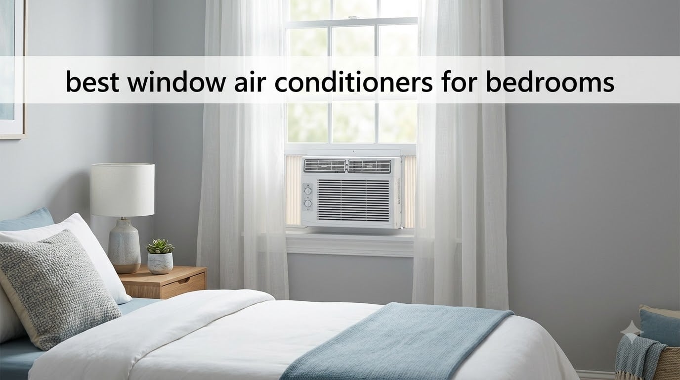 best window air conditioners for bedrooms