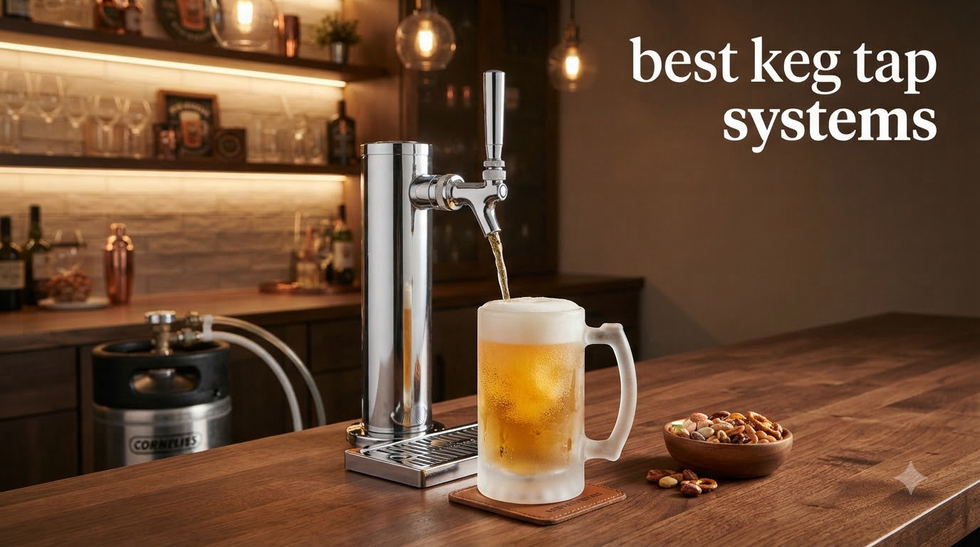 best keg tap systems