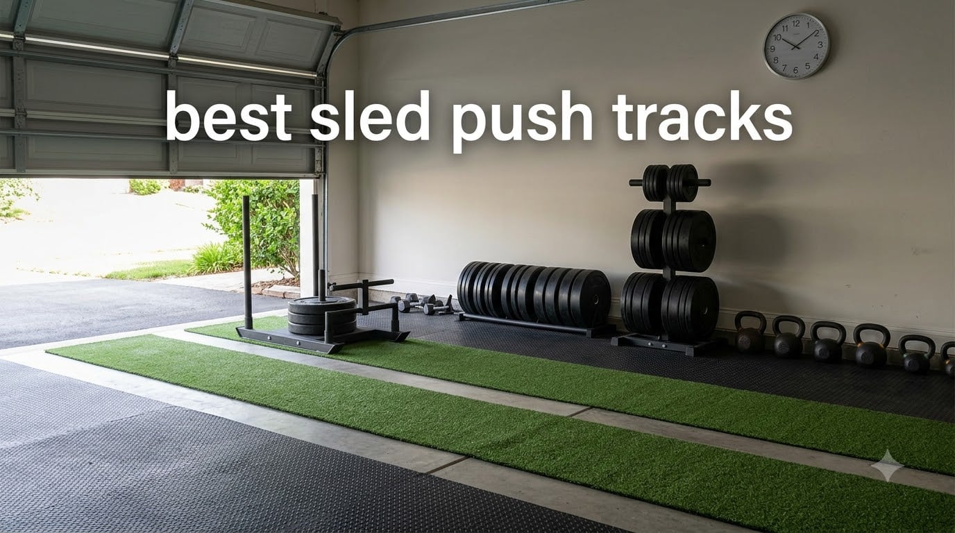 best sled push tracks