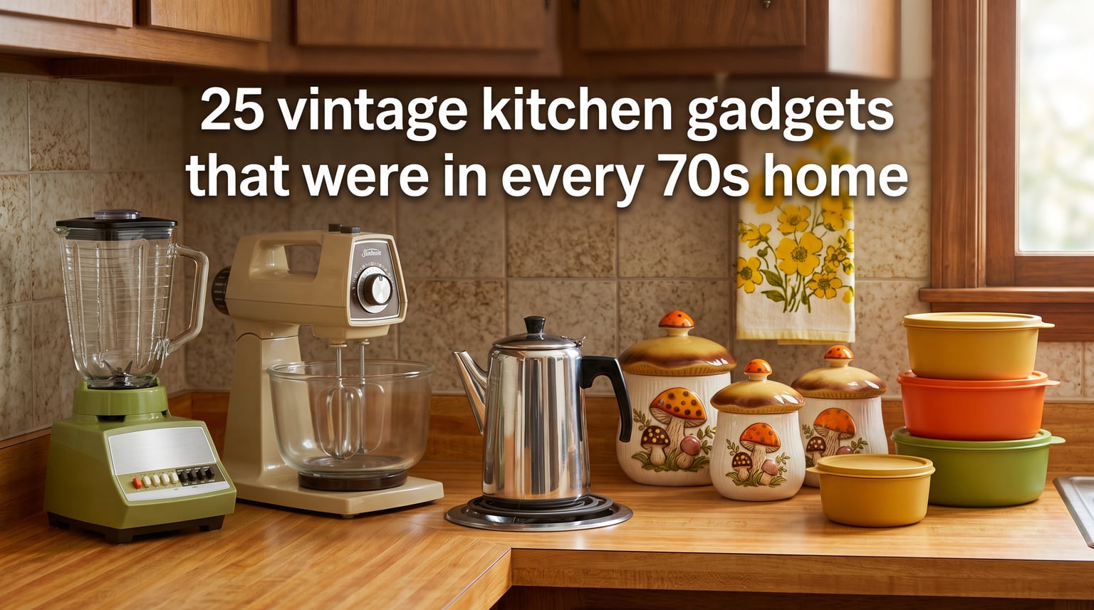 25 vintage kitchen gadgets that were in every 70s home