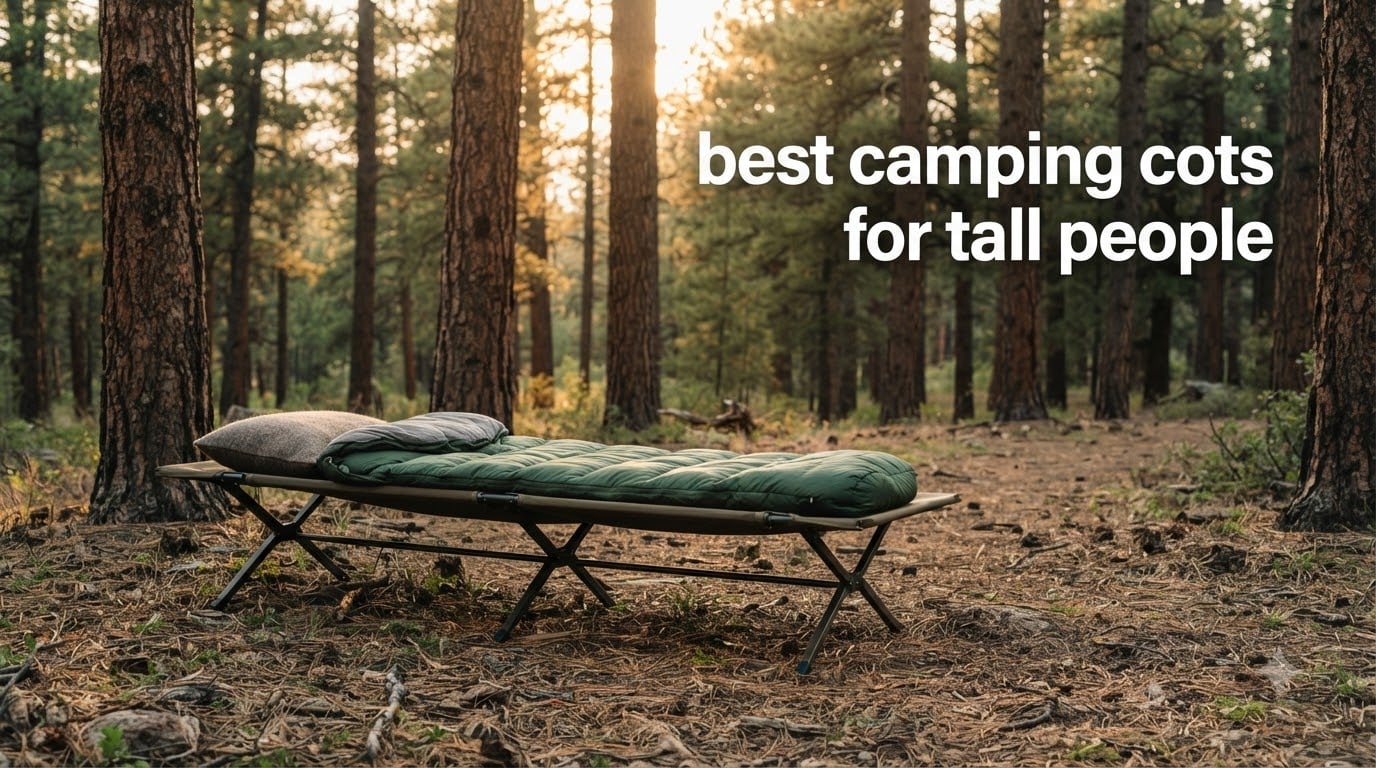 best camping cots for tall people