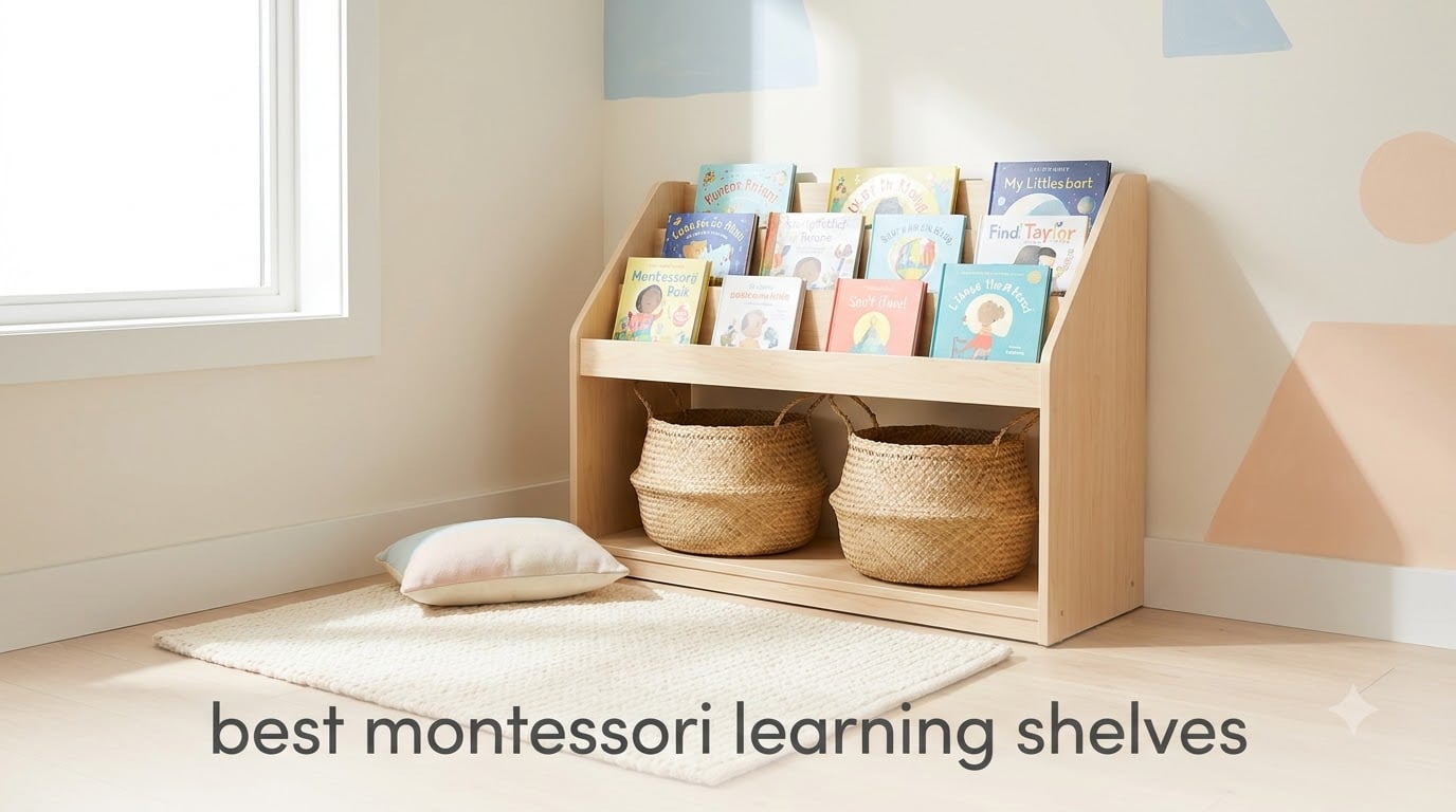 best montessori learning shelves
