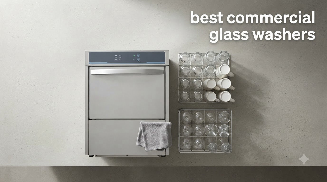 best commercial glass washers