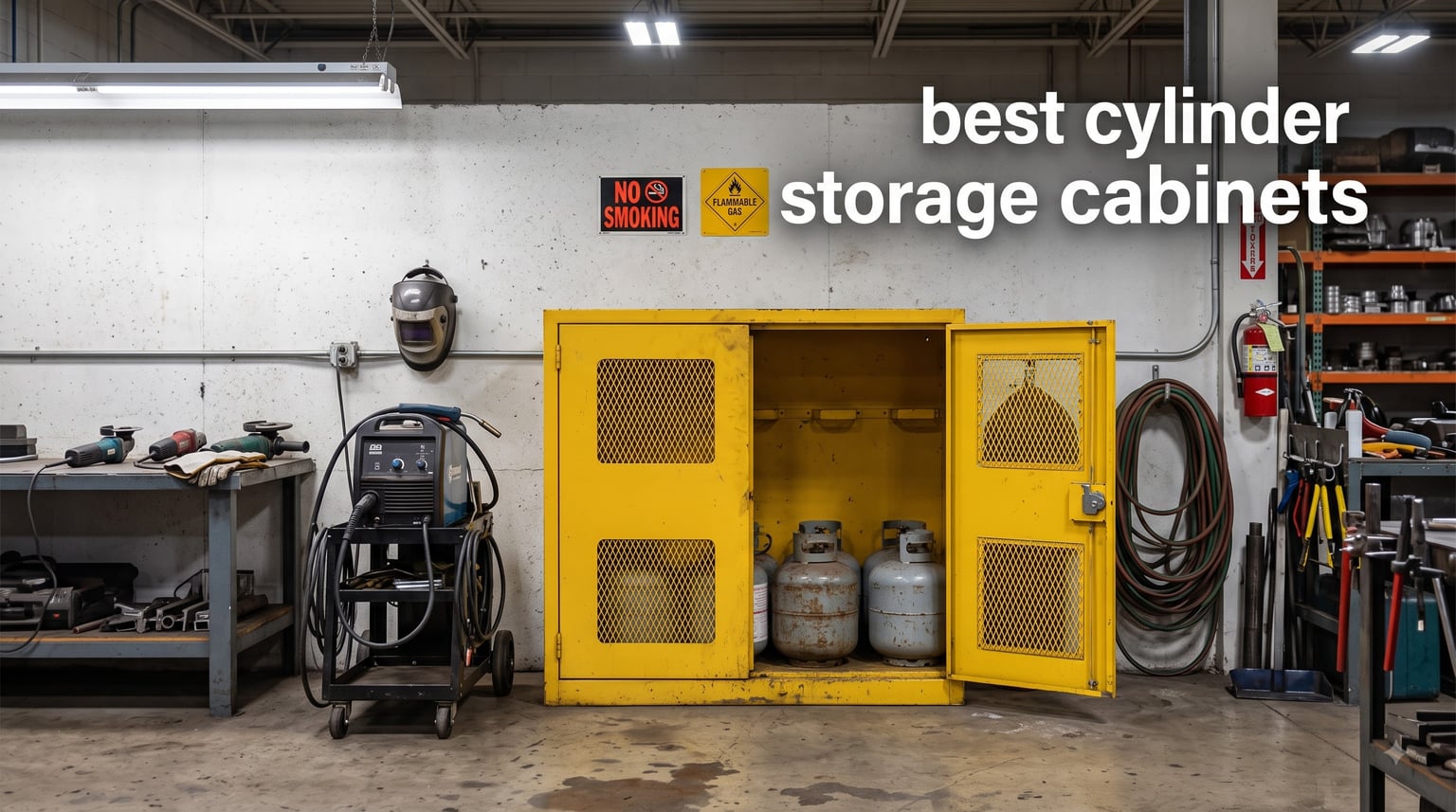 best cylinder storage cabinets