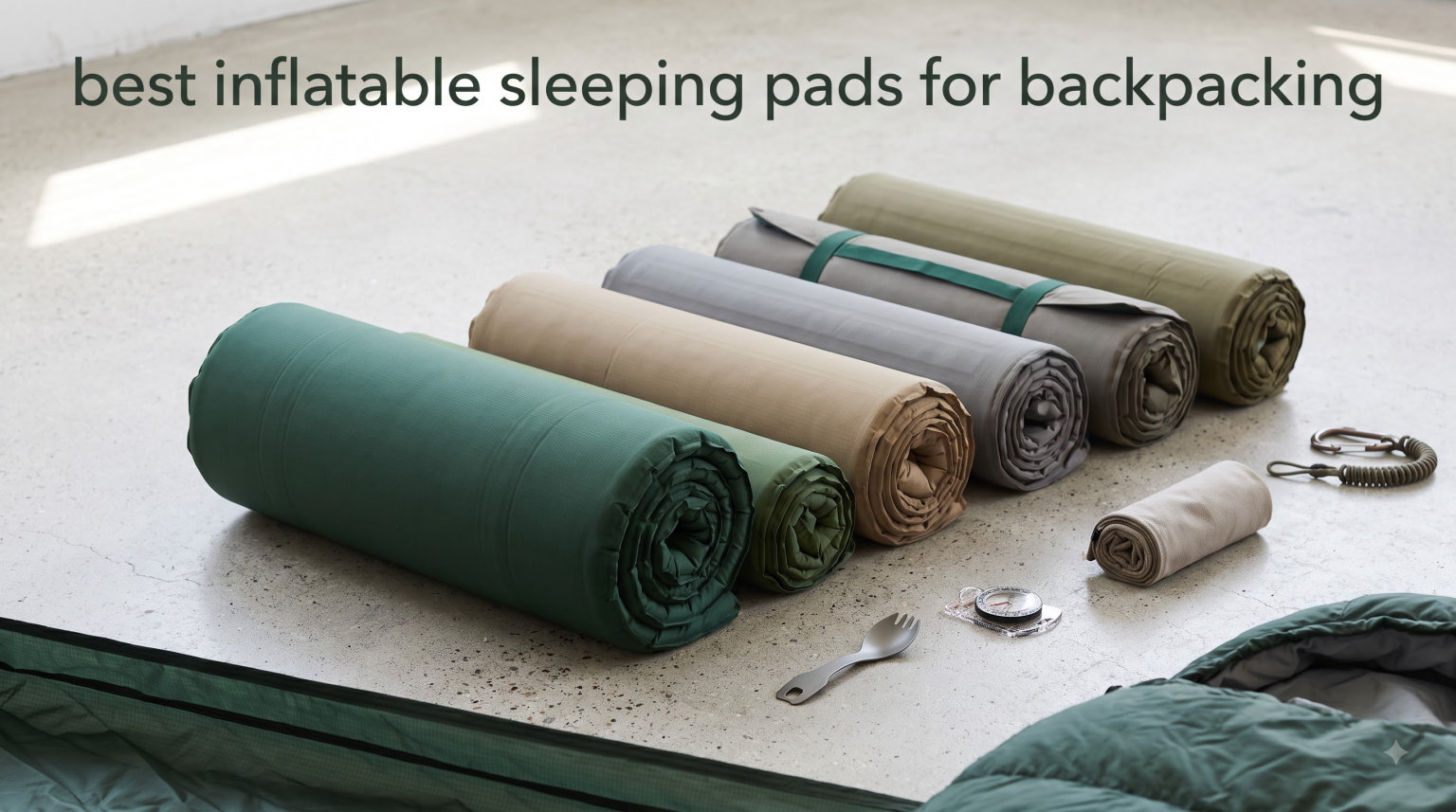 best inflatable sleeping pads for backpacking