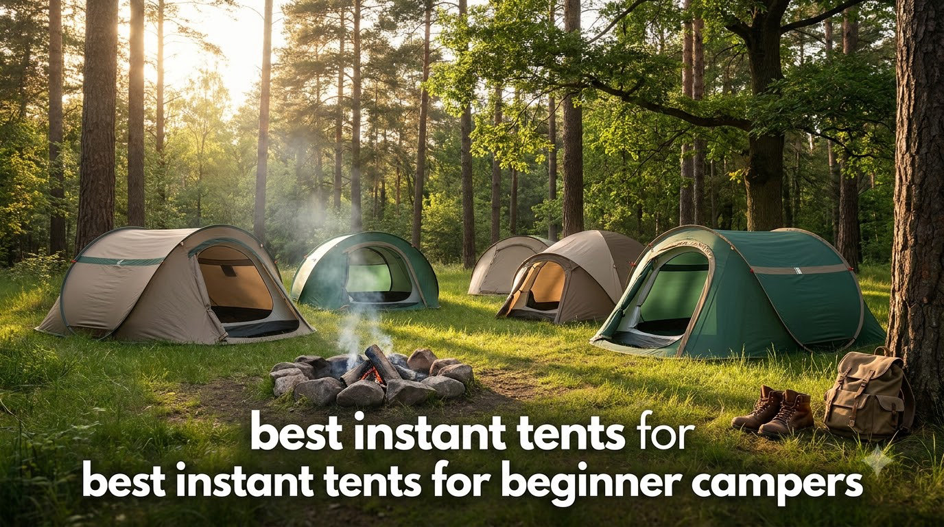 best instant tents for beginner campers