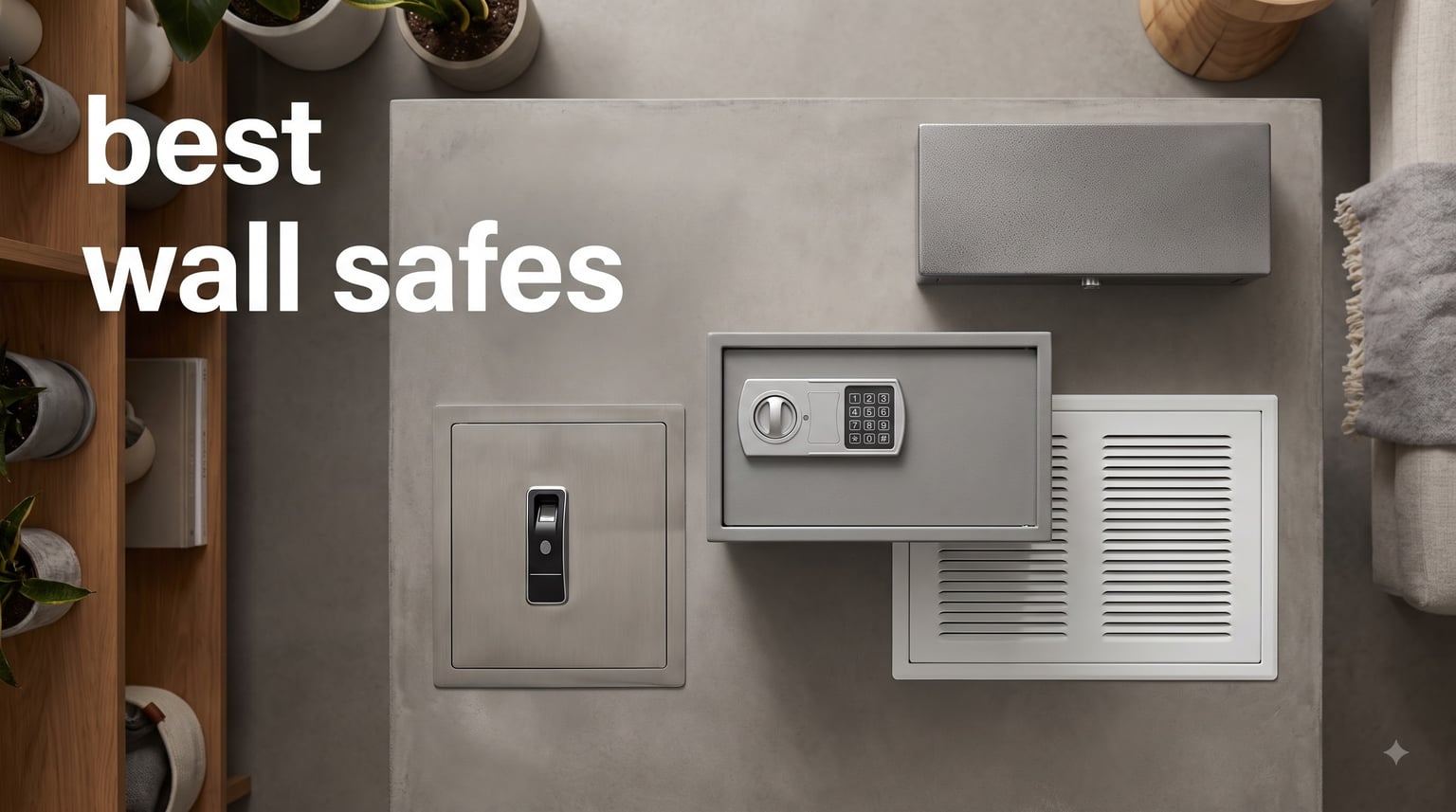 best wall safes